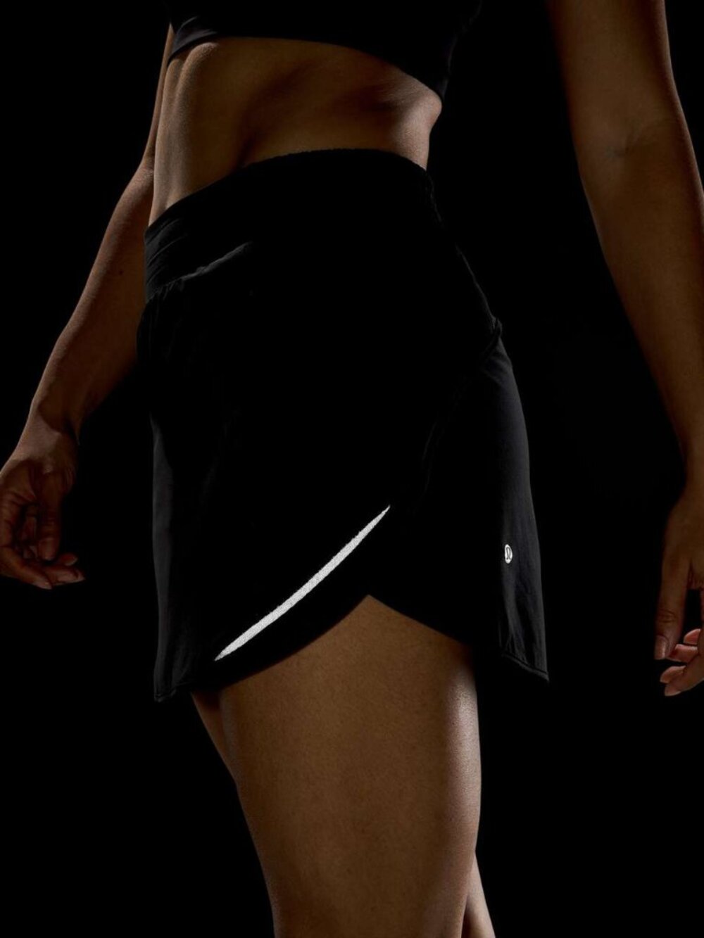 Lululemon Hotty Hot High-Rise Skirt Black